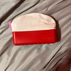 BOGG BAG Red and White Cosmetic Case
